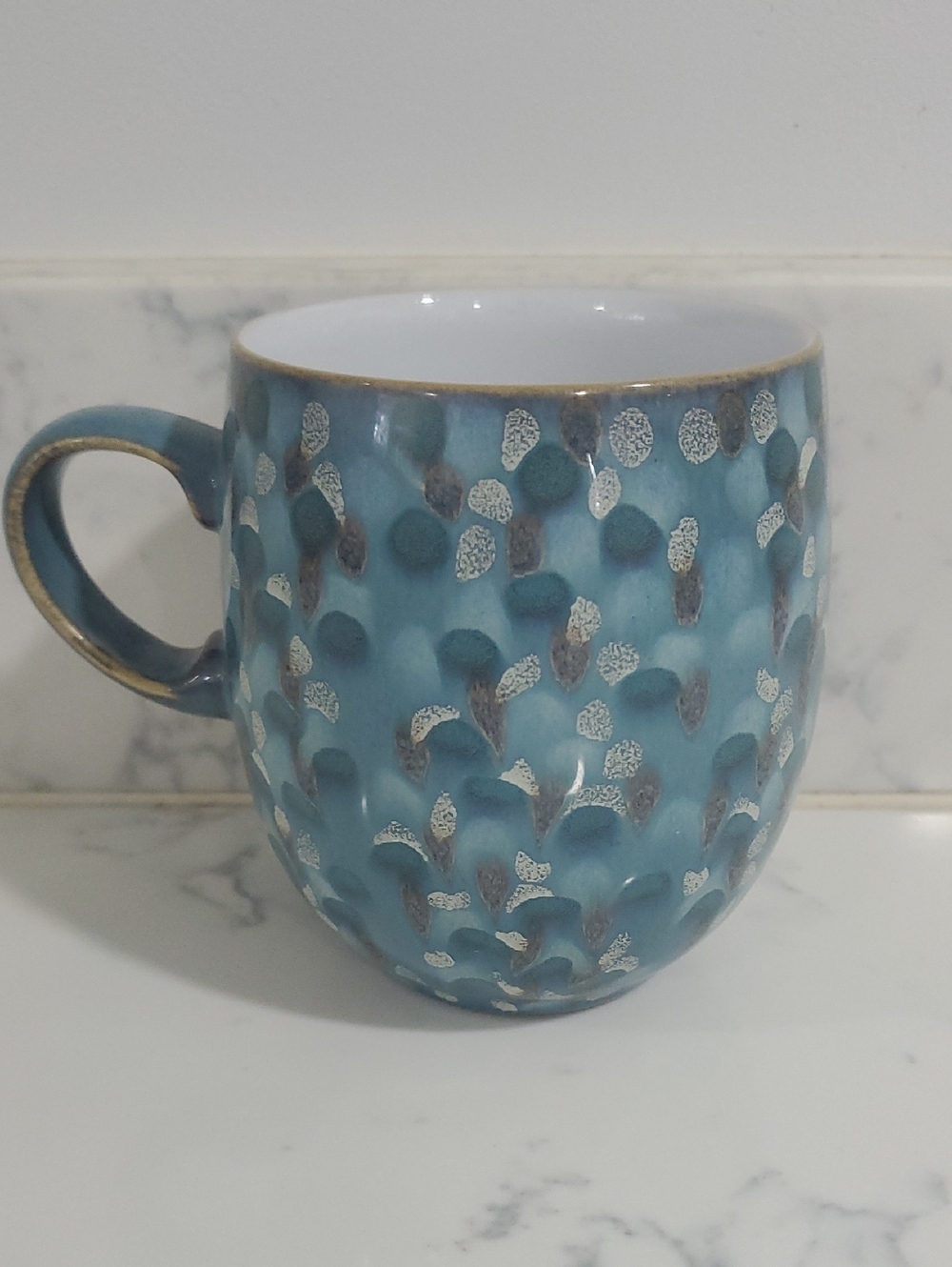 Denby Azure Shell Coffee Mug - Picture 4 of 5